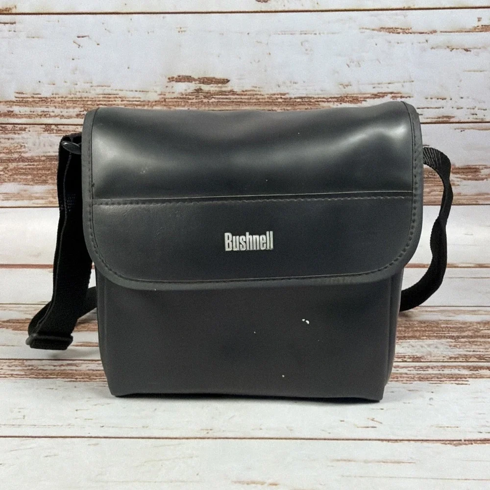 Bushnell 13-1250 12x50 Wide Angle Porro Prism Binoculars Case Strap Hunting Bird